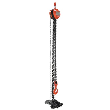 Vestil Manual Chain Hoist, 10K, 20 ft. HCH-10-20